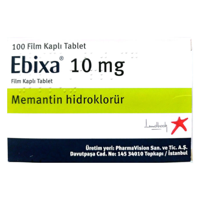 قرص ابیکسا 10 میلی گرم (Ebixa)  ممانتین  تاریخ بیش از یک سال