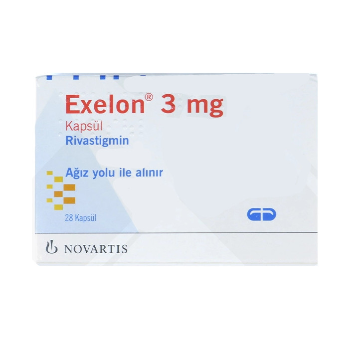 کپسول اگزلون 3 میلی گرم(ریواستیگمین) ۲۸ تایی تاریخ بیش از یک سال اورجینال