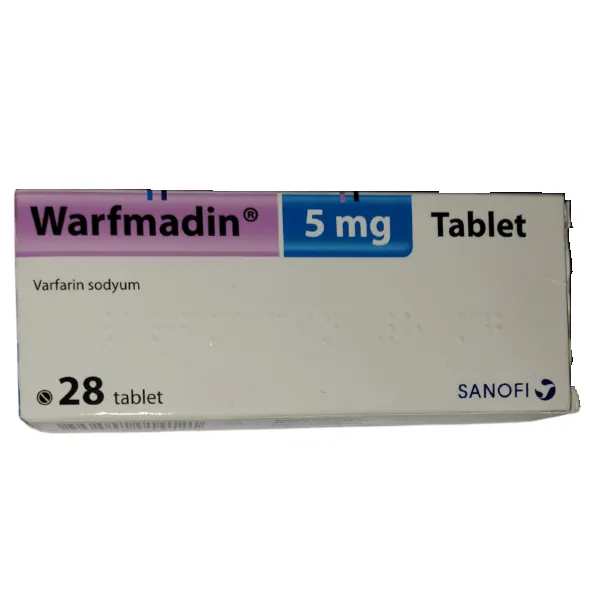 قرص وارفارین ۵میلی سانوفی تاریخ بیش از یک سال اورجینال 28 عددی