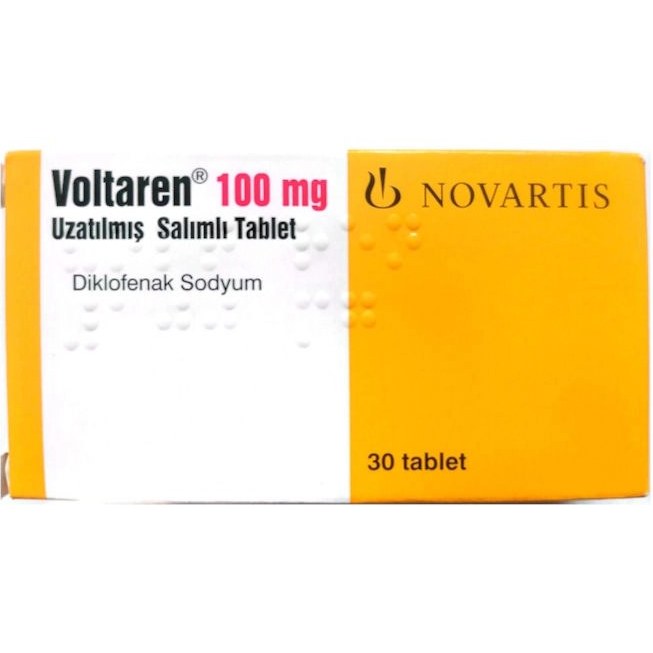 قرص ولتارن 100 میلی گرم نوار تیس(دیکلوفناک) ۳۰ عددی