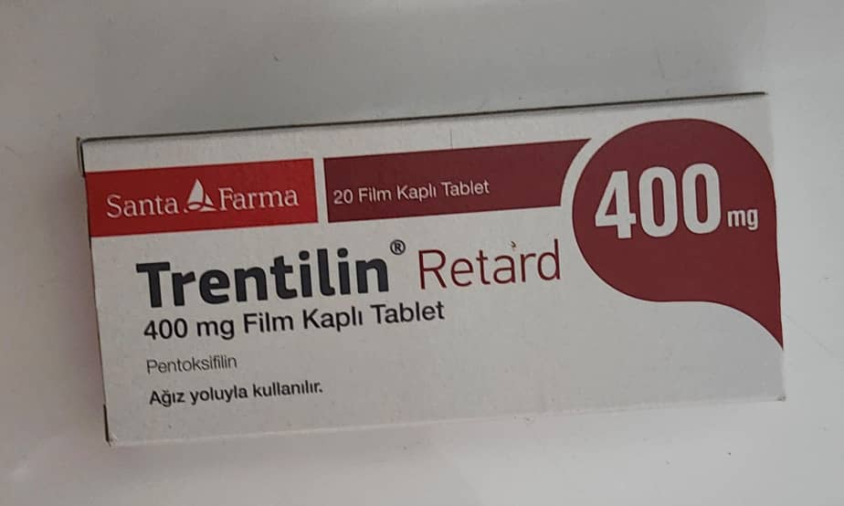 قرص ترنتال 400 میلی گرم20 عددی