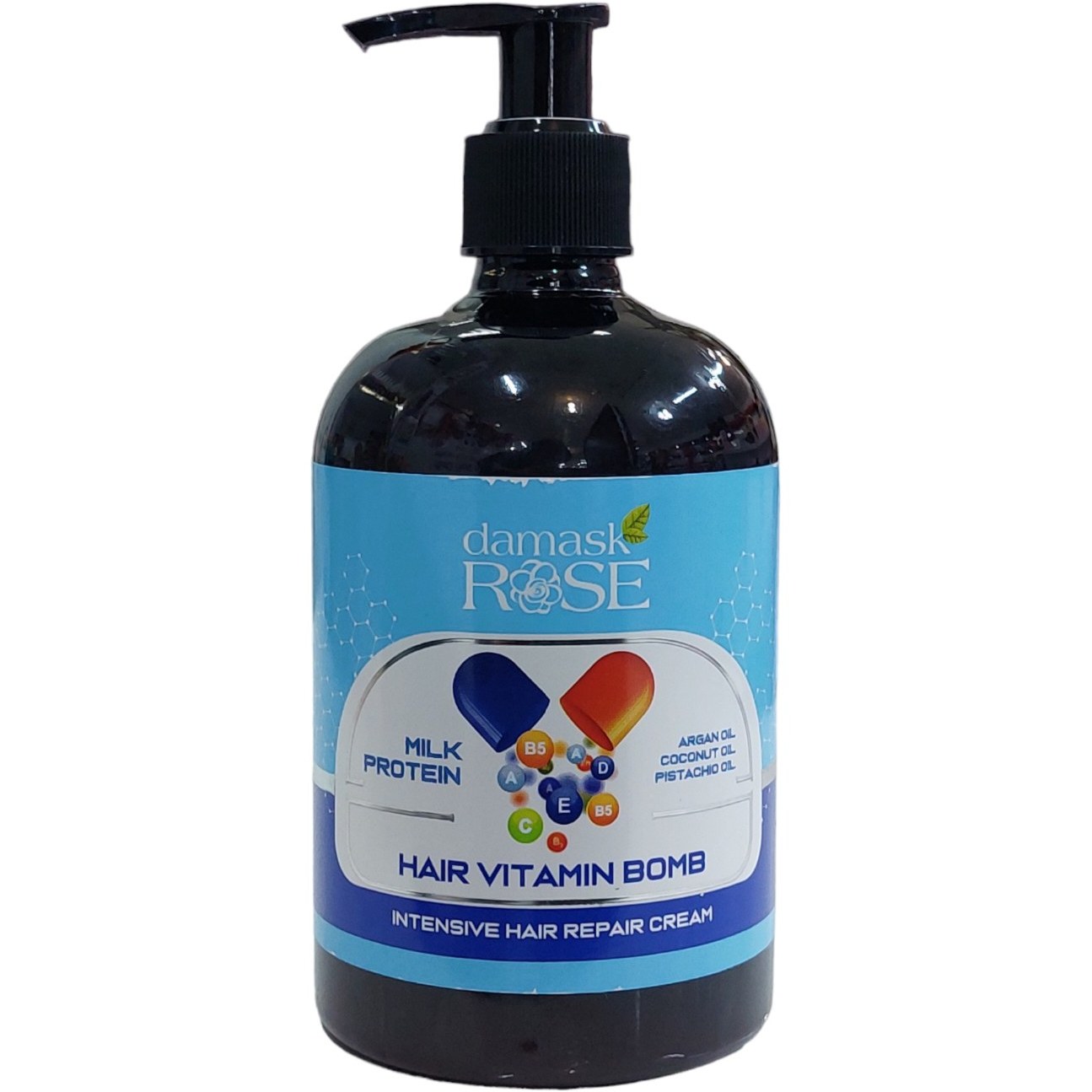 کرم مو بمب ویتامین خارج از حمام 400 میل داماسک رز