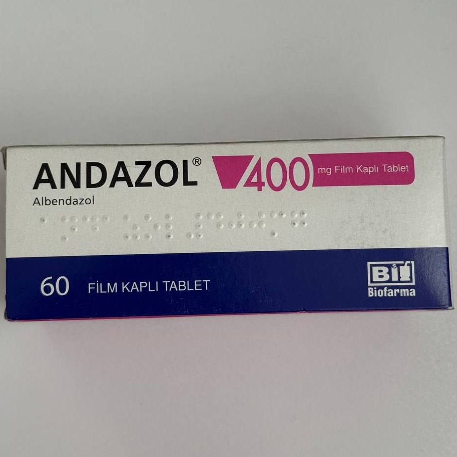 قرص آلبندازول 400 میلی گرم 60 عددی ترک