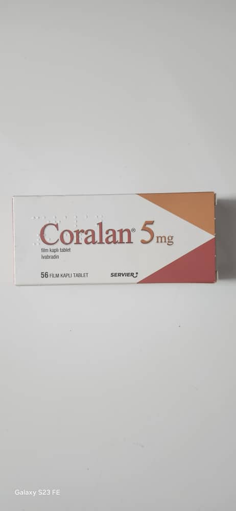 قرص کرولان 5 میلی گرم - پروکورالان - ایوابرادین56 عددی