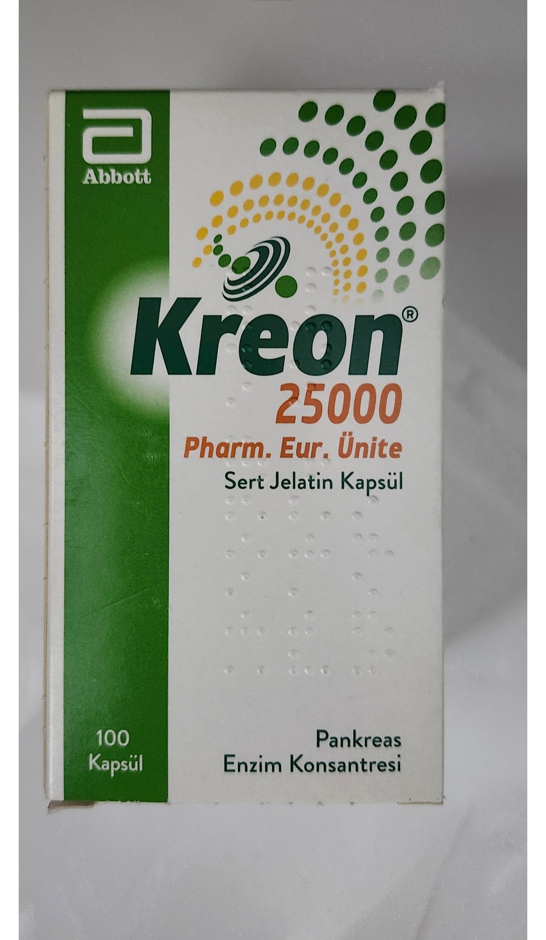 کپسول کرئون 25000 واحد 300 میلی گرم100 عددی