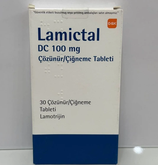 قرص لامیکتال ۱۰۰ میلی گرم 30 عددی